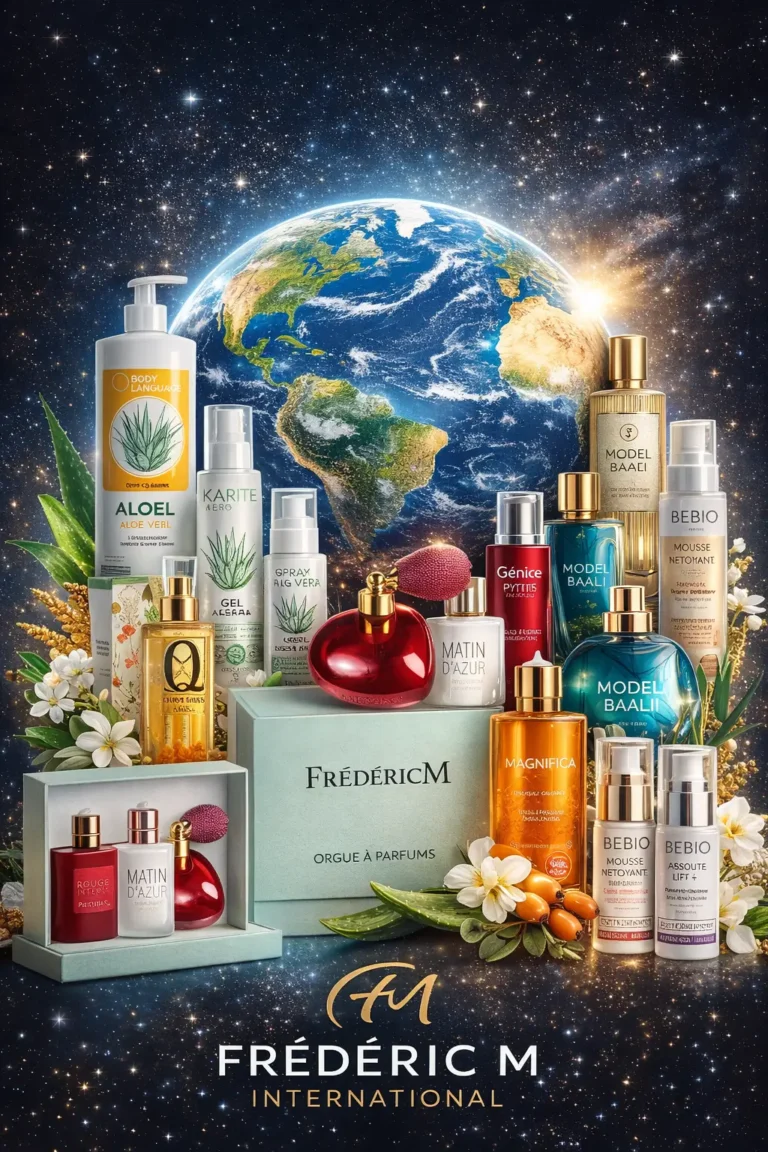 Carte du monde des pays ouverts à la livraison Frederic M International et DOM-TOM