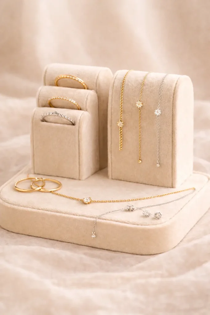 VDI Bijoux : collection argent et plaqué or Frederic M vente à domicile