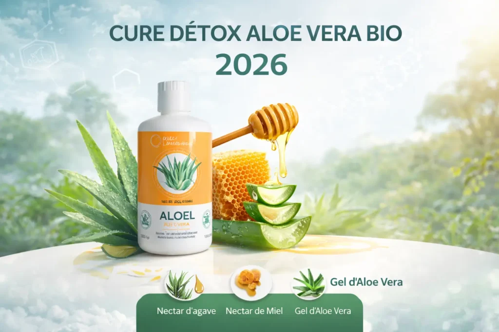 Cure Détox Aloe Vera Bio Aloel Frédéric M IASC
