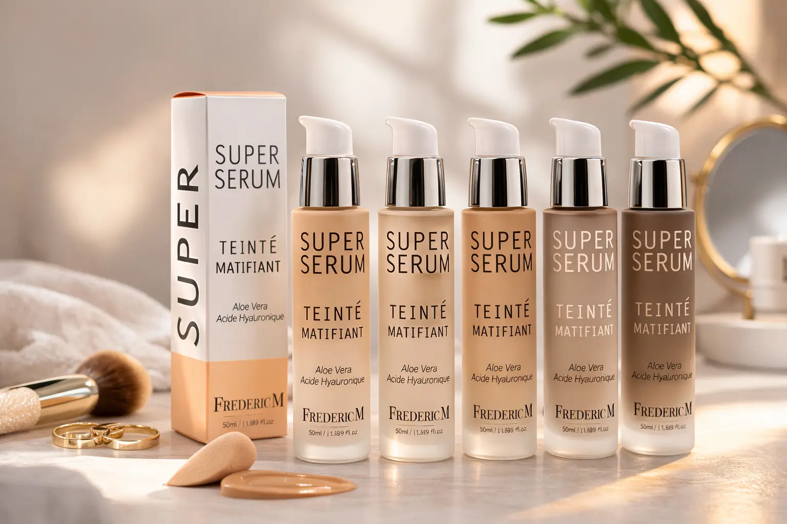 Super Sérum Teinté Matifiant Nuance 01 à 05 Frédéric M Avis.